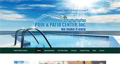 Desktop Screenshot of poolandpatiocenter.com